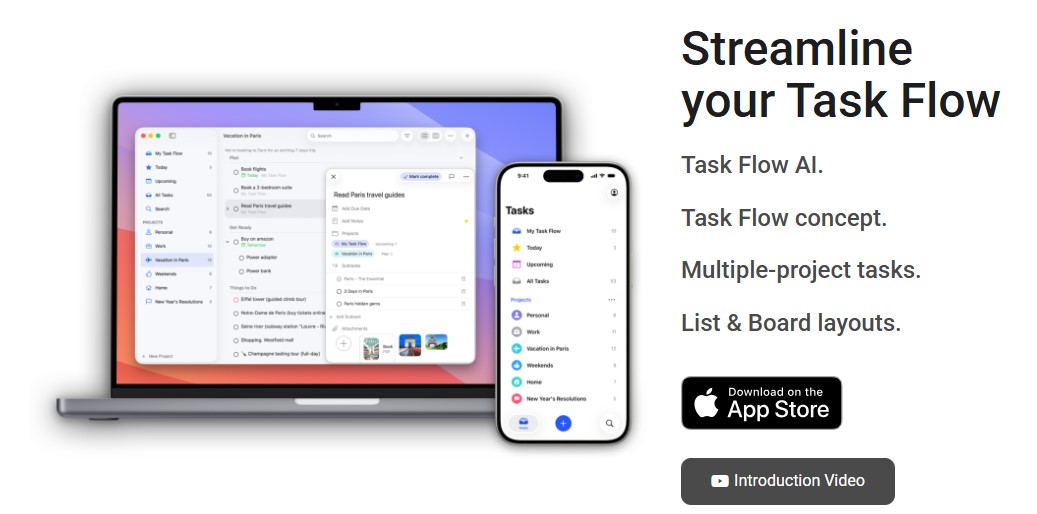 TaskFlow project screenshot